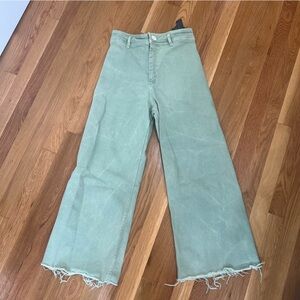Green Zara Marine Jeans